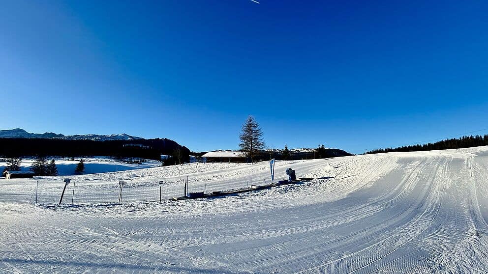 Kinderskigelände Skischule Reit im Winkl Skischuleigenes Kinderskigelände auf der Winklmoosalm