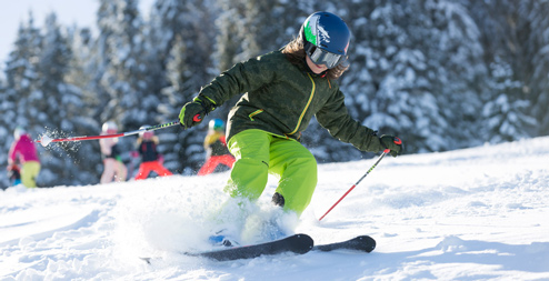 Gruppen Kinderskikurs Skischule Hausberg Reit im Winkl
